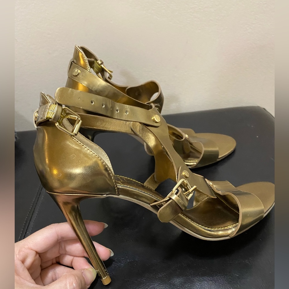 Ivanka Trump Golden heels shoes Women’s Size US 7.5